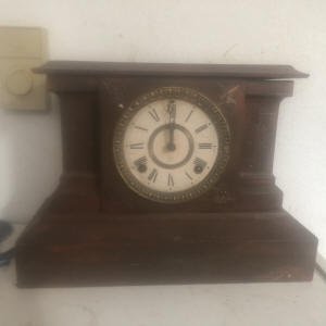 antique clock prop