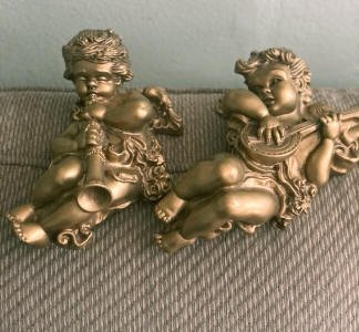 cherbu angels gold plaques